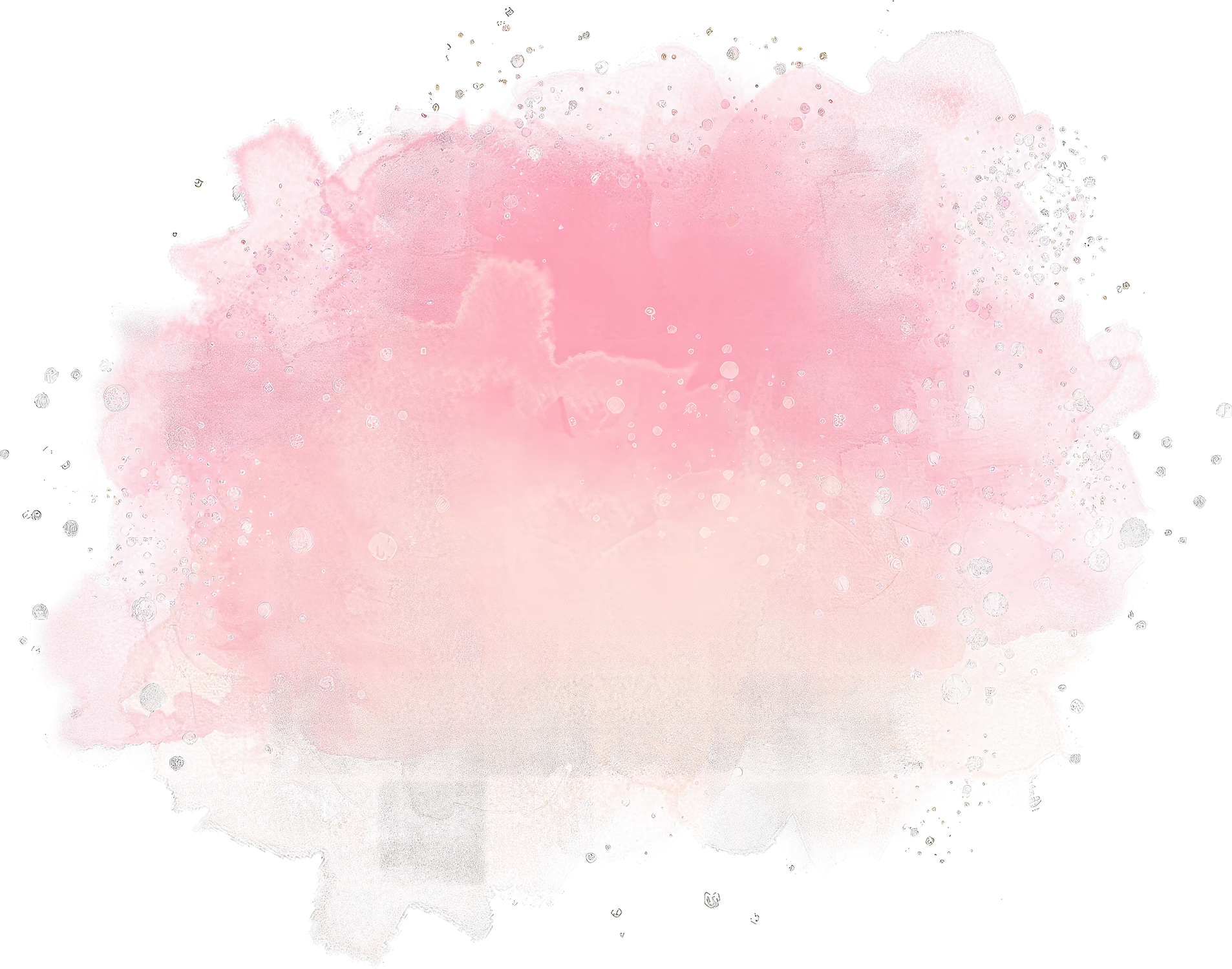 Pink watercolor splash